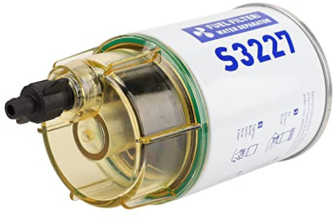 Marine Fuel Water Seperator, S3227 Olje Vatten Separator Byte Av Bränslefilter Fartyg Yacht Båttillbehör