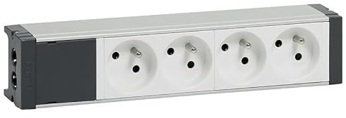 Bloc nourrice 5x2P+T disjoncteur différentiel PH+N 16A 30mA à câbler