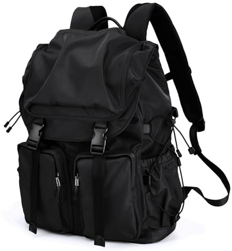 BJIAX Portatil Mochila Computadora Hombre Impermeable Duradera Mochila Ordenador Para 15.6 Pulgadas Portatil incluyendo MacBook Mochila Portatil del Negocio Trabajo Diario De Viaje Escolares