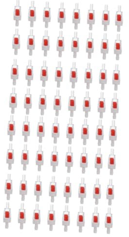 BESPORTBLE 80pcs Aquarium Air Pump Stop Valves Check Valves Safe Practical for Fish Tank Air Pump