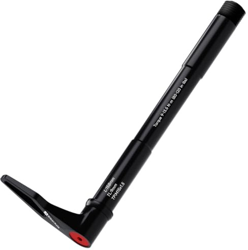 Attacco rapido per 15 mm RockShox, forcella da bicicletta e bici da corsa, in alluminio, con manico girevole regolabile, passo filettato: 1,5 mm, specifiche: 15 mm x 110 mm