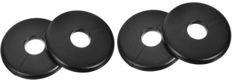 OSALADI 4pcs Split Pipe Flange Covers Drain Covers for Wall Plumbing Flange Collar Decorative Effect