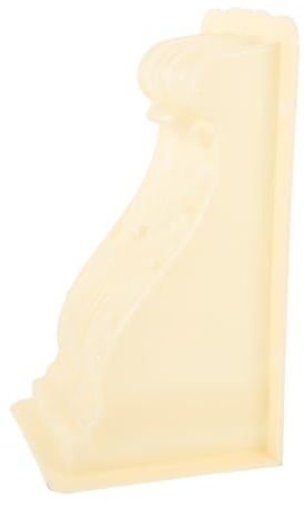Didiseaon Stampo per Colata per Mensole in Cemento Design Europeo Beige in Plastica Struttura Stabile e Uso Comodo per Giardinaggio e Decorazioni