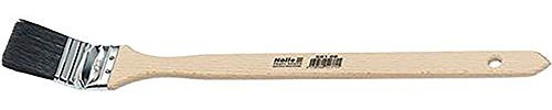 NÖLLE - Pennello professionale per radiatore, 25 mm, setole miste, colore: nero