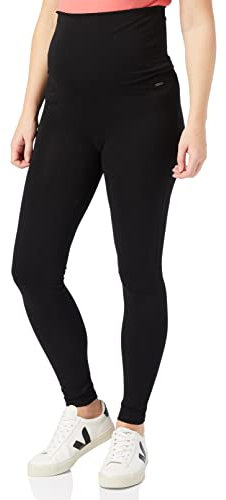 ESPRIT Maternity leggings för kvinnor Otb mammaleggings, Svart (svart 001), M-L