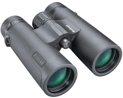 Bushnell - Engage X - 10x42 - Black - Roof Prism - Water & Fog Proof - EXO Barrier Coating - Fully Multi-coated - Binocular - Wildlife - Outdoor - Bird Watching - Sightseeing - Travelling - BENX1042
