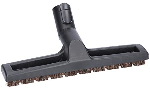 McFilter | Buse pour parquet compatible avec aspirateur Miele S8340, S8730, brosse pour sols durs avec raccord de 35 mm, crin de cheval et fonction de stationnement