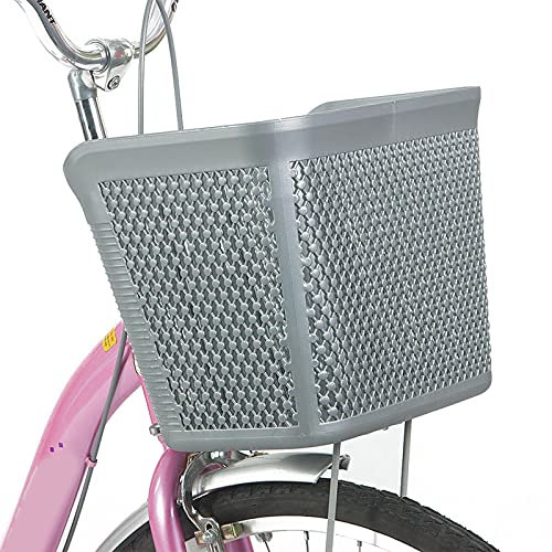 RENSHENKTO 1 Stück Fahrrad-Lenkerkorb, wasserdicht, regenfest, Outdoor-Zubehör, weiß