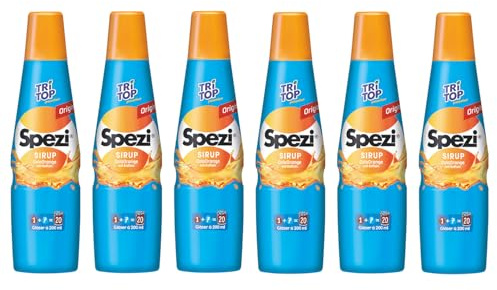 TRi TOP Spezi Cola-Orange Sirup, fruchtig-erfrischend, 6 x 500 ml