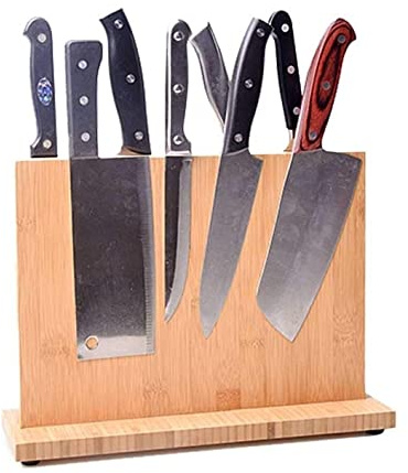Habrur Ceppo Coltelli Porta Coltelli Portacoltelli da Cucina Magnetico Portacoltelli A Doppio Lato Fortemente Magnetico Portacoltelli Portacoltelli Portaposate Portacoltelli Ceppo Portacoltelli