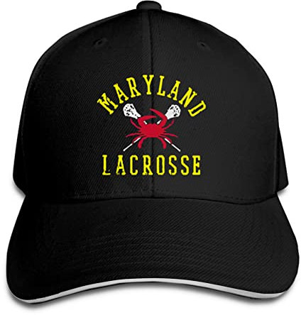 934 Herren Damen Baseball Cap Maryland Crab Lacrosse Baseballkappe Mode Outdoor Hut Atmungsaktiv Visier Hut Für Wander Kletter Golf