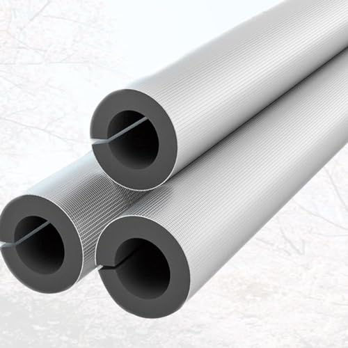 Außenbereich Rohrisolierung Aluminiumfolien Isolierschlauch 48mm 60mm 76mm 89mm 110mm Selbstklebende Isolierung Baumwolle ( Color : ID89mmxT30mmxL0.95m )