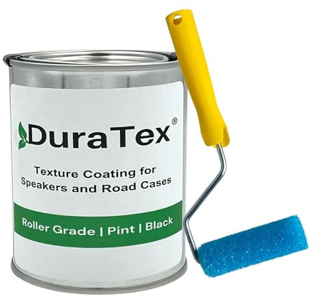 DuraTex® Speaker Cabinet Coating Roller Grade Kit | Texture Coating for Speaker Cabinets, Road Cases, Metal & Furniture | Roller Application | Water-Based Finish | Professional Speaker Cabinet