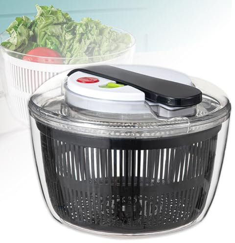 Mini Essoreuse à Salade, Essoreuse à Salade De Type Presse avec Panier De Lavage, Essoreuse à Laitue De Cuisine, Essoreuse Et Laveuse-sécheuse pour Fruits Et Légumes Secs avec Bol Et Passoire pour