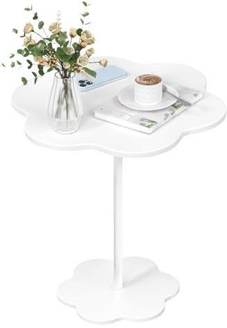 Haibinsuo Table Basse Moderne en Forme de Fleur - Meuble d'Appoint Minimaliste pour Salon, Canapé et Chevet - Style Gigogne