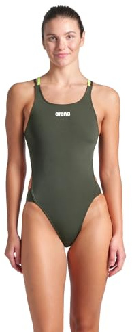 Arena Damen Performance Sport-Badeanzug Solid Tech Back Multi Badeanzug