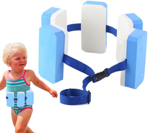 Aufblasbarer Schwimmgürtel - 22,5x15,5 X 7 Cm Rückenschwimmbadetrainer | Schwimmlernhilfe Verstellbares Schwimmerpad | Rund 40 Kg Zum Training Täglich Nutzung Pool Beach Water Lake Schnorcheln Reisebe