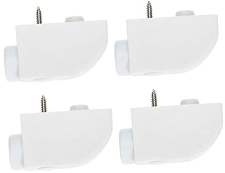 DIYEAH 4 Pièces Verrou pour Fenêtres Coulissantes de Butées pour Garçon Fille Limiteur de Fenêtre Chute Installation sans Perçage Protection les Dangereuses