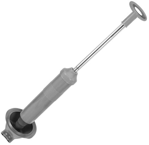 SEWACC Desatascador de Inodoro de Alta Presión con Mango Ergonómico Herramienta de Limpieza para Oficina y Hogar para Desbloquear Tuberías y Cañerías
