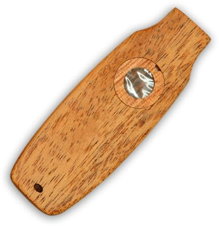 Kazoo-Instrumente aus Holz, für Ukulele, Gitarre, Partner, professionell, leicht, tragbar, Kazoo mit Membran, langlebiges Holz, Kazoo-Instrumente