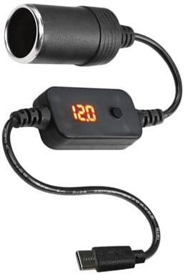 Car Type-C Converter Cable - Compact Automotive USB‑C Adapter Lead, Heavy‑Duty Car Charger Extension | Versatile Vehicle Power Link, Fits Trucks SUVs Vanss, Fast Charge Accessory, Durablees Travel
