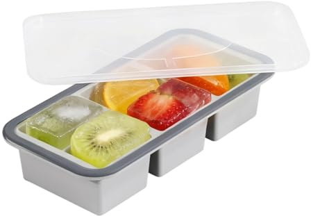 Isbehållare för soppkuber, transparent halkfritt verktyg lätt att ta bort och - soppformar för frys, för, cocktails, frysning, whisky och