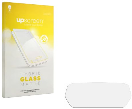 upscreen Glass Film compatible with Audi A3 S Line 2021 Virtual Cockpit | Matte Screen Protection Made in Germany Anti-Glare 9H Anti-Fingerprint Hybrid Glass