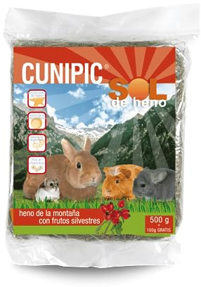CUNIPIC HENO ROEDOR Suelo de HENO Fruto Silvestre 500GR (NDR)