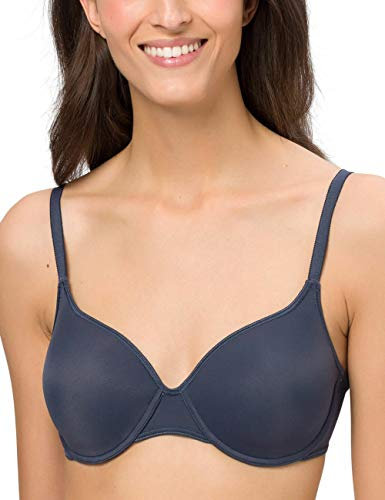 BeeDees Damen Stepy Soft WHP T-Shirt BH, Blau (Dunkelblau 625), 70C