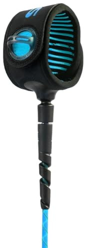 FCS 6 Freedom Helix All Round Leash 2023 Blue/Black