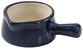 HAODA Bricco per Latte Latte di Ceramica lanciatura lanciatrice Mini Latte fraterna può Tenere la Salsa da caffè Compagno di Latte frizzante pentola a Quattro Colori Semplice (Color : Blue)