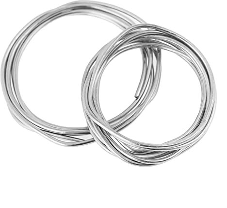 Tuanie Lnanqing-Welding Wire Copper Aluminum Weld Flux Cored Wire Low Temperature Aluminum Welding Rod, Multipurpose and Universal (Diameter : 1mmx65cm)