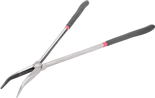 Long Nose Pliers,Needles Nose Plier,45 Needle Degree Nose Pliers,Steel Tool Steel Pliers for Lathes Turning Tools