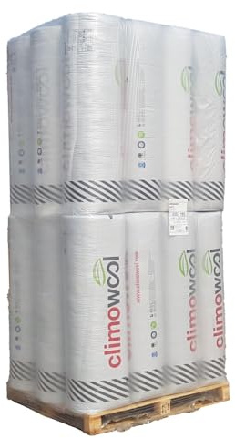Climowool Klemmfilz Spannfilz KF2 WLG 035 - Palette Materialstärke 120mm