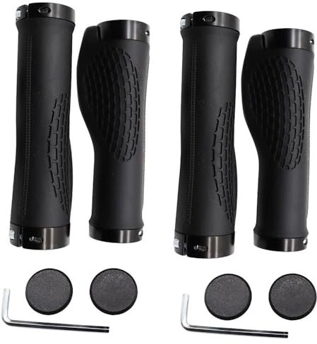 2 Paar Fahrradlenker Lenker Abdeckung Aus Gummi Ergonomische MTB-Griffe Rutschfester Geeignet für Städtische Fahrradfahrradfahrräder