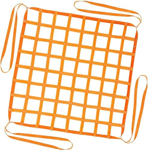 SSDDLZEQ Anschlagnetze, Anschlagnetze, Lastenhebetaschen. Frachtaufhängenetze for Heben von Gurten, Be- und Entladen Schwerer Lasten (Size : 4 X 4M/Mesh 15cm/Load 2.5t)