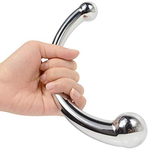 Luxus Pure Wand,Zauberstab Edelstahl-Dildo Analplug Buttplug G-Punkt P-Punkt Massagestab/Wand Metall Sex Spielzeug Masturbator