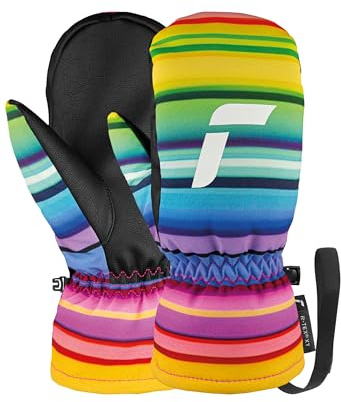 Reusch Ski-Fäustlinge für Kinder | warm & wasserdicht | Softshell | winddicht & atmungsaktiv, Winterhandschuhe für Ski & Outdoor, Größe 3,5-6,5, Carter R-TEX XT Junior Mitten