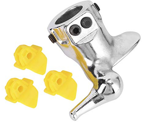 Zohisin 30mm Motorrad Auto Stahl Reifenwechselkopf Montagekopf Abnehmkopf mit 3 Gummipuffern Reifenwechsel Maschine Zubehör Demount Head für Motorrad Auto Elektroauto und Go-Kart