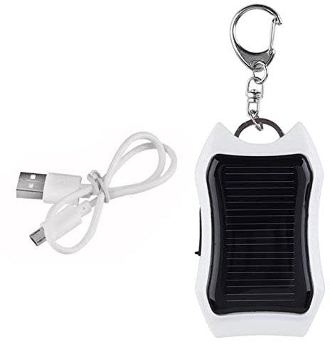 Solar Battery Bank Keychains - Portable Powered Bank Chargers, Excellent Quality Solar Chargers | Amazing Compact Solar Energy Keychain, Emergencies Charging for Phones and Devices
