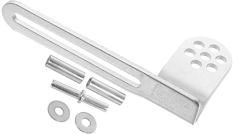 VILLCASE 1Set Cerniere per Frigorifero in Acciaio Zincato Cerniere per Riparazione Porte Congelatore e Frigorifero Accessori per Pivot Silenziose e Facili da Installare