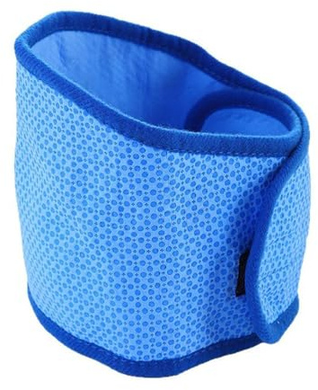 Dog Cooling Summer Bandana, Breathable Dog Cooling Collar, Instant Ice Pet Scarf, Adjustable Neck Wraps for Small Medium Large Dogs Cats, Ployester Material (1, Blue, M)