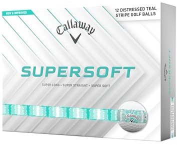 Callaway BL CG Supersoft 25 DIST STRP Teal 12B PK