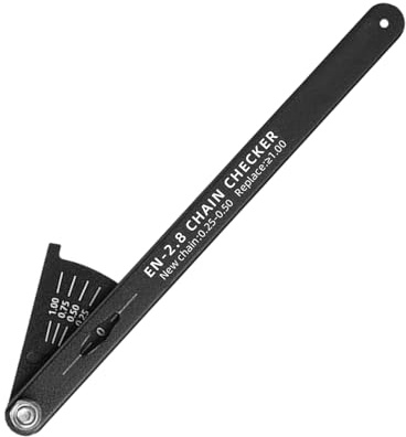baabeash Bicycle Chain Wear Tester, Chain Wear Test Tool - Measuring Device for Motorcycle Road Bike Traffic - Motorcycle Road Bike Road Cycling