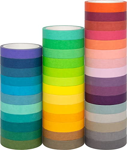 AOAPMN Washi Tape Set 40 Rollen - dekorative Maskierung DIY Bänder für Kinder und Geschenke Verpackung Halloween, Thanksgiving Day, Weihnachten
