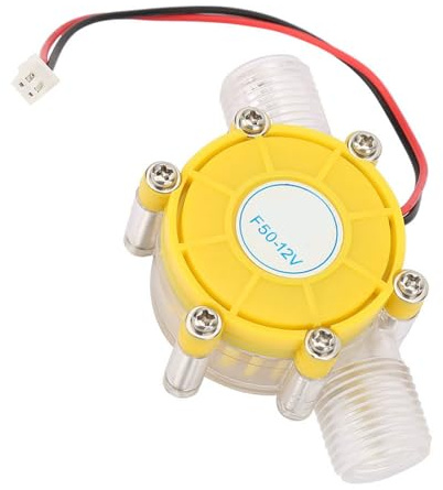 Microgenerador hidroeléctrico, F50 DC 12V generador de turbina de agua bomba de flujo de agua