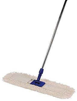 Fercasashop - scopa industriale cotone cm. 100 con manico in alluminio cm.140