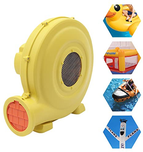 Gebläse, Elektrische Luftgebläse Tragbar Dauergebläse Hüpfburg Gebläsepumpe Windmaschine Lüfter Luftpumpe für Aufblasbare Spielzeuge
