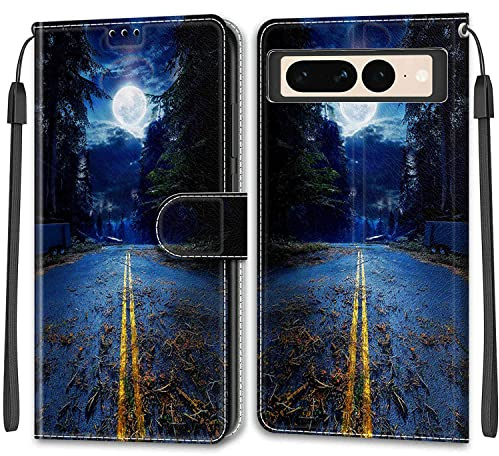 SIENIANLINE Hülle für Google Pixel 7 Pro [Standfunktion] [Kartenfach] Wallet Case, Premium Leder Flip Cover, Klappbar Stoßfeste Handyhülle für Google Pixel 7 Pro