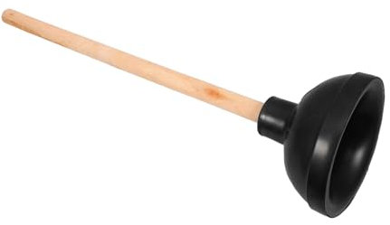 Anneome Toilettenkolben Aus Gummi Und Holz Für Effektive Reinigung Geeignet Für Bad Und Küche Beseitigt Verstopfungen Und Gerüche Mühelos